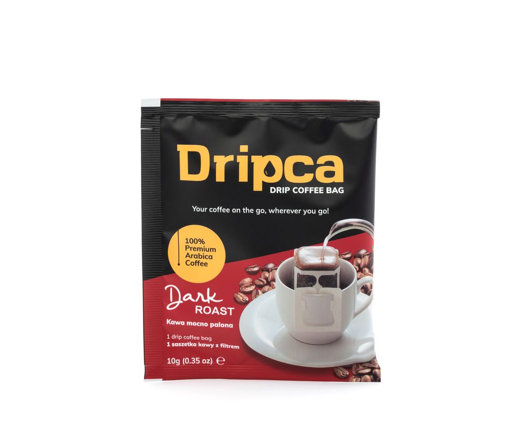 Dripca® kawa mocno palona z Brazylii